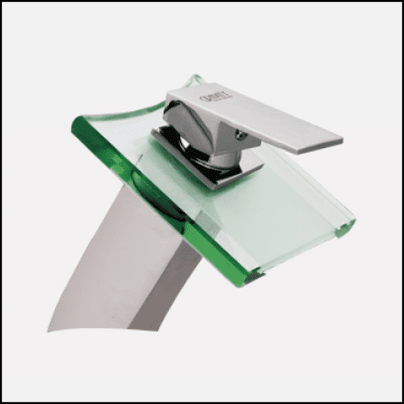 Gravity Single Lever Glass Basin Mixer Faucet